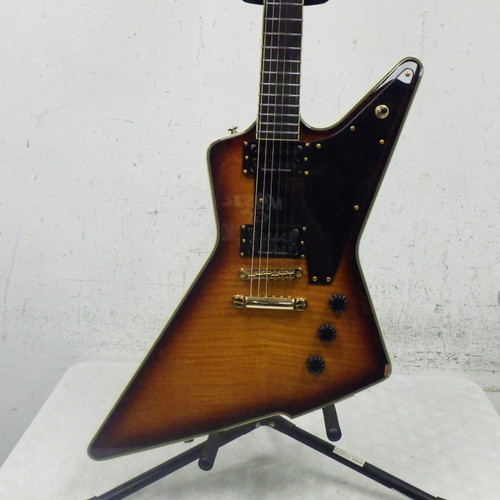 Vist Large View of Product Image Which is Used Jericho Guitars Nomad Pointy Electric Guitar Sunburst 6-String