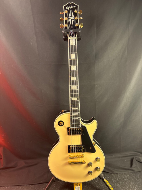 Vist Large View of Product Image Which is Used Epiphone LES PAUL CUSTOM BLACKBACK LP Type Electric Guitar Natural 6-String