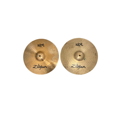 Vist Large View of Product Image Which is Used Zildjian ZBT HI-HATS 14 Hi Hat Cymbals 14"
