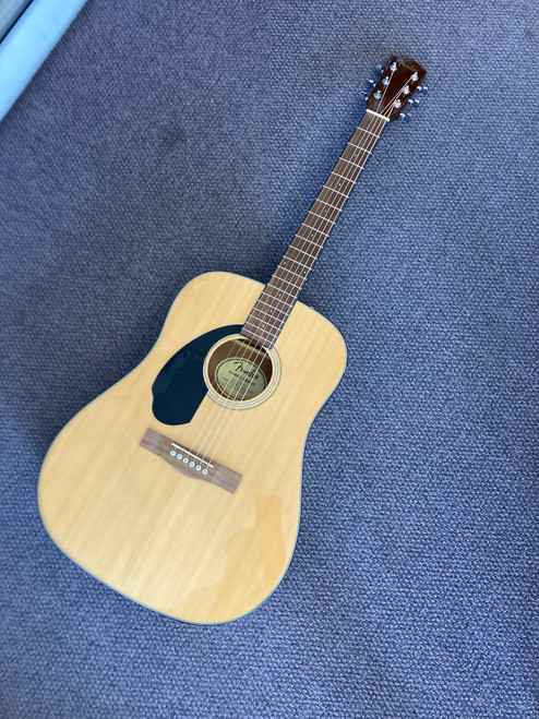 Vist Large View of Product Image Which is Used Fender CD-60S LEFTY Solid Top Acoustic Guitar Natural
