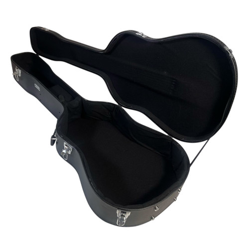 Vist Large View of Product Image Which is Fender Dreadnought Acoustic Guitar Hard Case Black