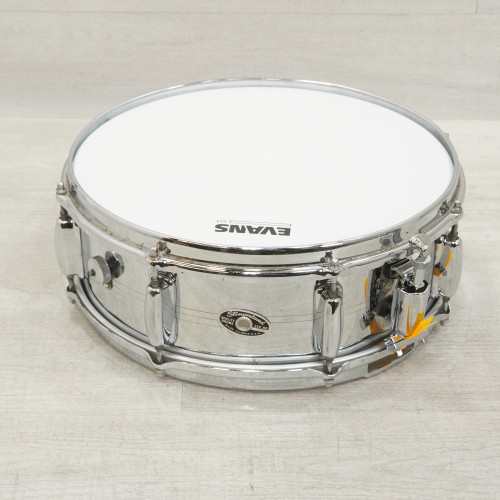 Vist Large View of Product Image Which is Used Slingerland 14x5 Niles Metal Snare Drum