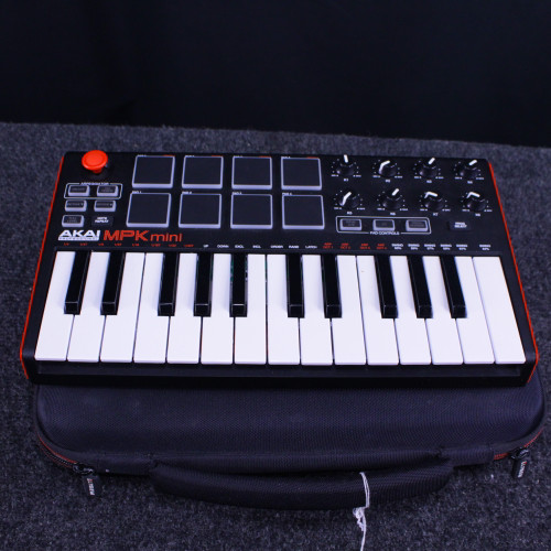 Vist Large View of Product Image Which is Used Akai MPK MINI Compact Controller Compact