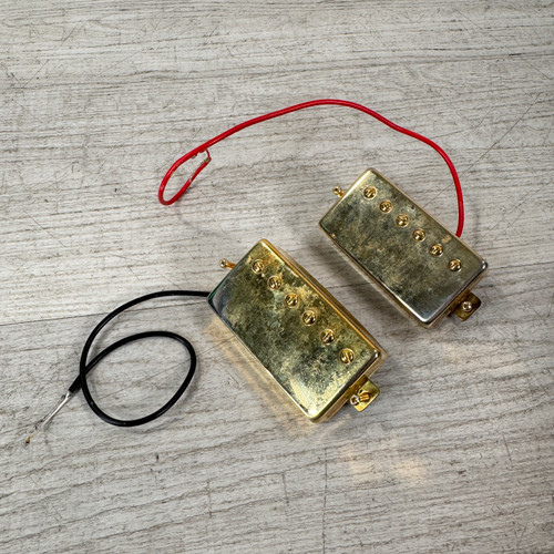 Vist Large View of Product Image Which is Used Epiphone Humbucker Pickup Set - Gold
