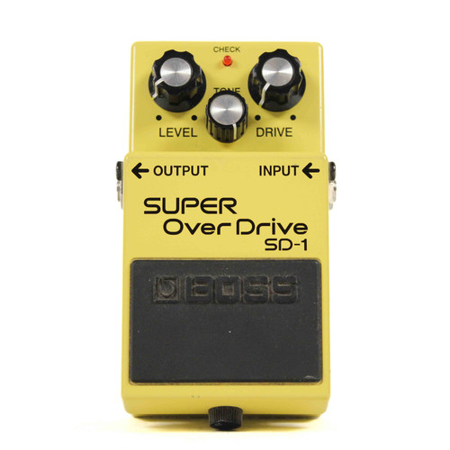 Vist Large View of Product Image Which is Used Boss SD-1 SUPER OVERDRIVE Overdrive Pedal