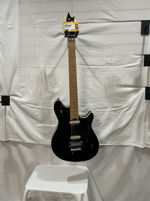 Vist Large View of Product Image Which is Used EVH WOLFGANG SPECIAL MIJ Offset Double Cutaway Electric Guitar Black 6-String