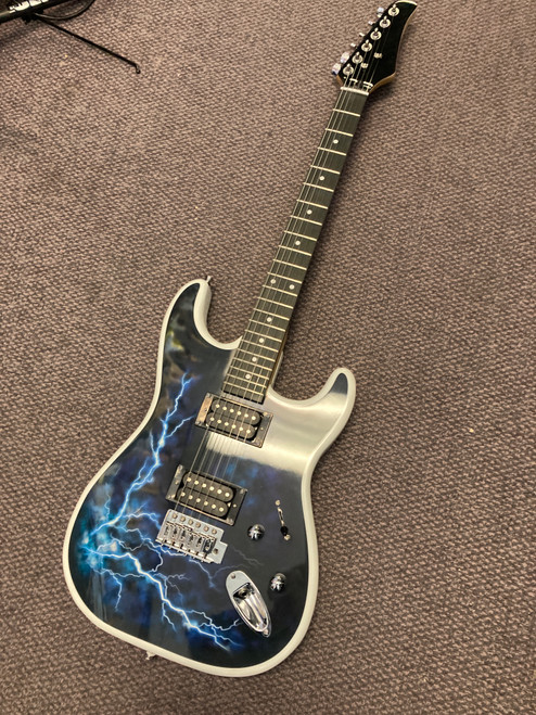 Vist Large View of Product Image Which is Used S-TYPE S Type Electric Guitar Custom Graphics 6-String