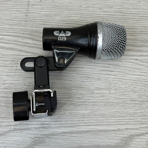 Vist Large View of Product Image Which is Used CAD D29 TOM MIC W/CLAMP Dynamic Microphone