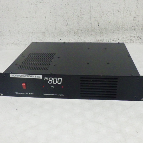 Vist Large View of Product Image Which is Used Crest Audio FA800 Power Amplifier