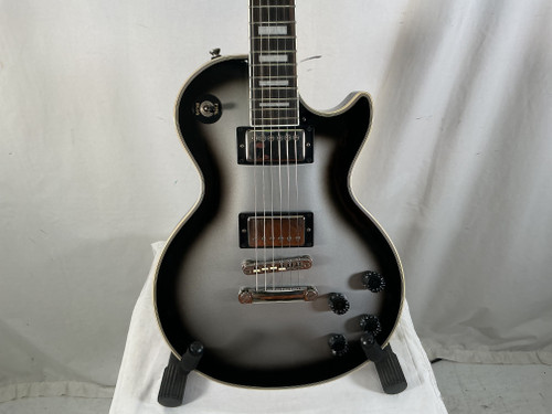 Vist Large View of Product Image Which is Used Epiphone LES PAUL CUSTOM SILVER BURST LP Type Electric Guitar Silver Burst 6-String
