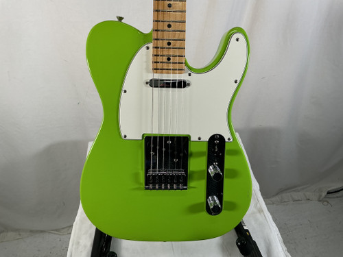 Vist Large View of Product Image Which is Used Fender SPECIAL EDITION NEON GREEN TELE MIM T Type Electric Guitar Green 6-String
