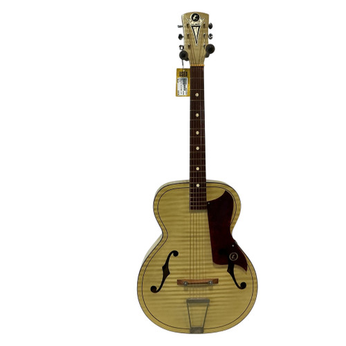 Vist Large View of Product Image Which is Used Kay ACOUSTIC..AS IS/HEEL LIFT Vintage Laminate Top Acoustic Guitar Natural