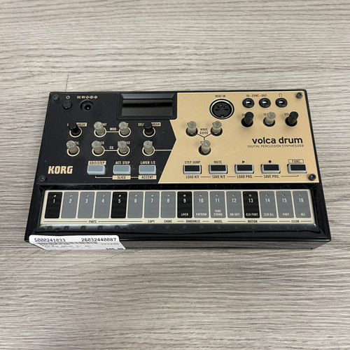 Vist Large View of Product Image Which is Used - Korg VOLCA DRUM W/ AC Compact Drum Machine