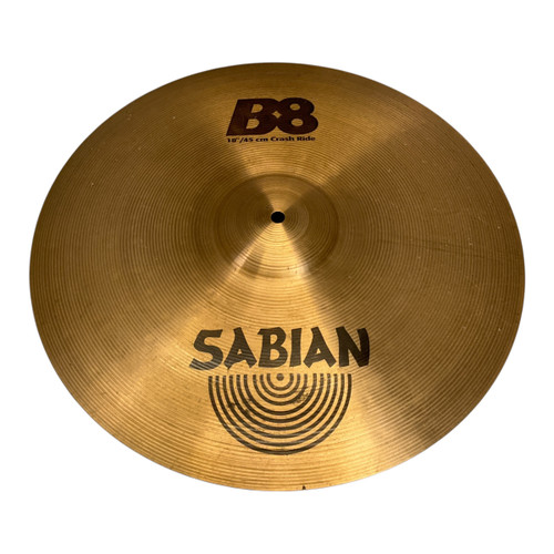 Vist Large View of Product Image Which is Used Sabian 18 B8 Crash Ride Crash Cymbal 18"