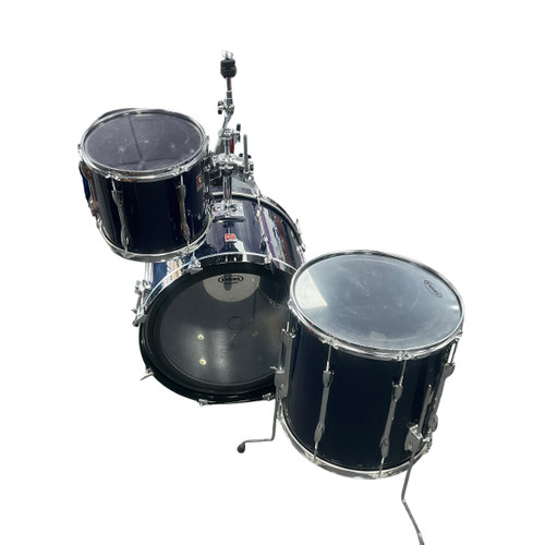 Vist Large View of Product Image Which is Used Premier Elite 3 Piece Drum Shell Kit Blue