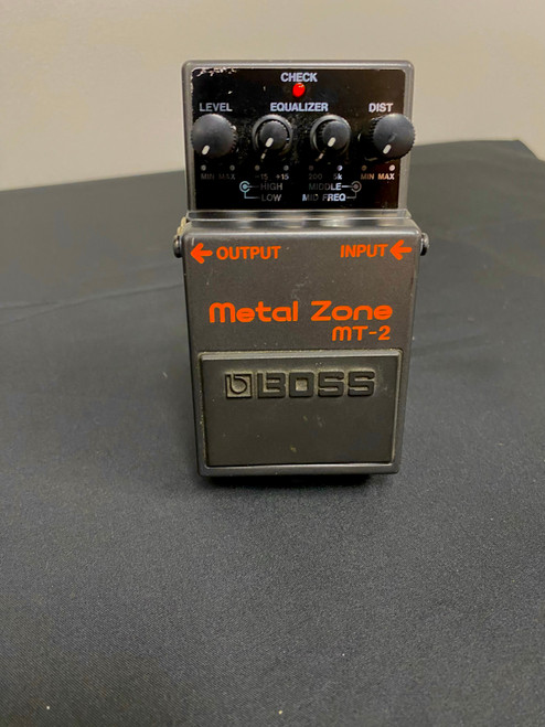 Vist Large View of Product Image Which is Used Boss MT-2 METAL ZONE Overdrive Pedal