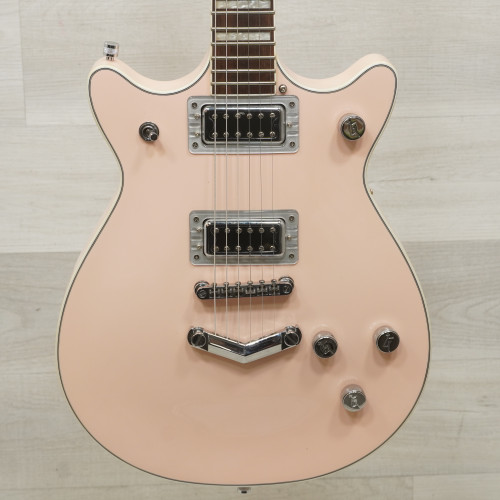 Vist Large View of Product Image Which is Used Gretsch G5232 Electromatic Double Jet Ft Electric Guitar Pink