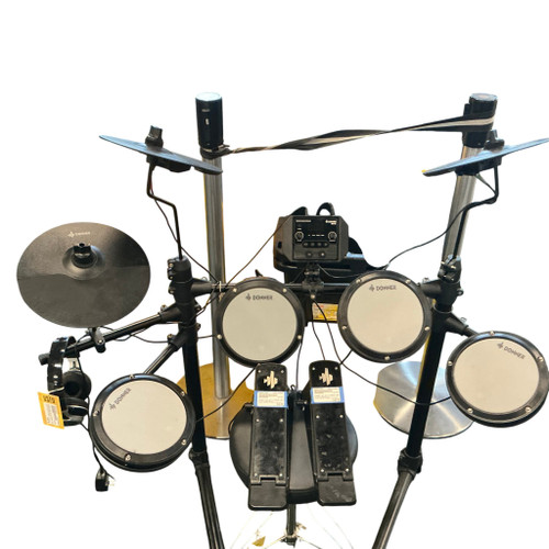 Vist Large View of Product Image Which is Used DONNER DED-80 W/THRONE HEADPHONES Electronic Drum Kit