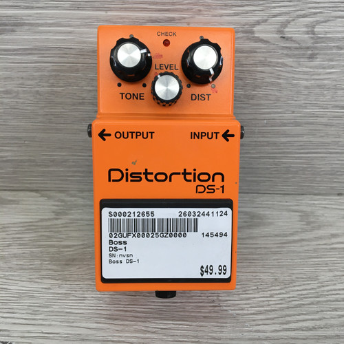 Vist Large View of Product Image Which is Used Boss DS-1 Distortion Pedal