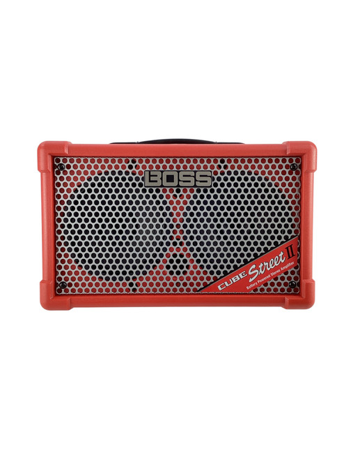 Vist Large View of Product Image Which is Used Boss CUBE STREET II Red Combo Amp w/AC