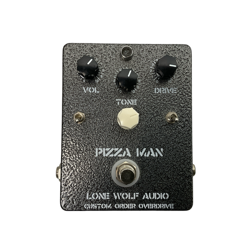Vist Large View of Product Image Which is Used Lone Wolf Audio PIZZA MAN Overdrive Pedal