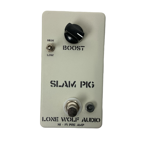 Vist Large View of Product Image Which is Used Lone Wolf Audio SLAM PIG Boost Pedal