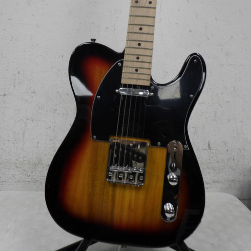 Vist Large View of Product Image Which is Used Glarry T  Type Electric Guitar Sunburst 6-String