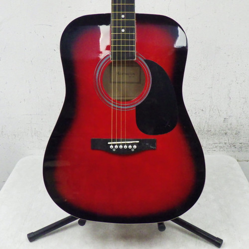 Vist Large View of Product Image Which is Used Huntington  Acoustic Guitar Red