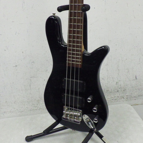 Vist Large View of Product Image Which is Used Warwick Corvette Rockbass 4 STRING Bass Guitar Black 4-String