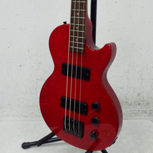 Vist Large View of Product Image Which is Used Epiphone les Paul Special Bass  Red 4-String