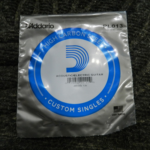 New D'ADDARIO PLAIN .013 40105-DAD-PL013