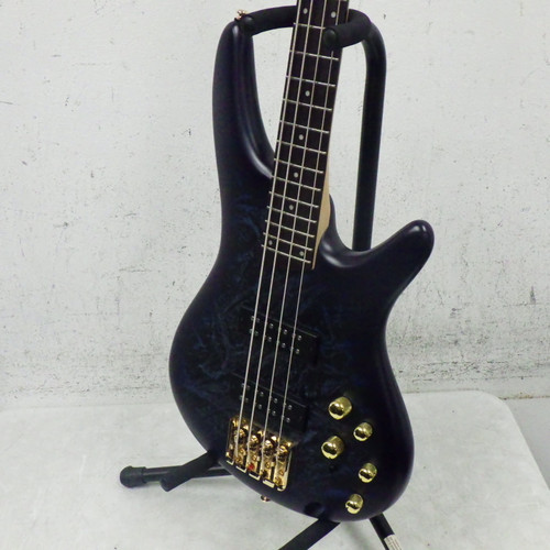 Vist Large View of Product Image Which is Used Ibanez SR300 EDX Bass Guitar Blue 4-String