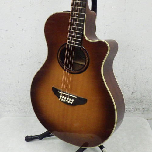 Vist Large View of Product Image Which is Used Yamaha APX-5-12A Laminate Top Acoustic Guitar Tobacco Sunburst