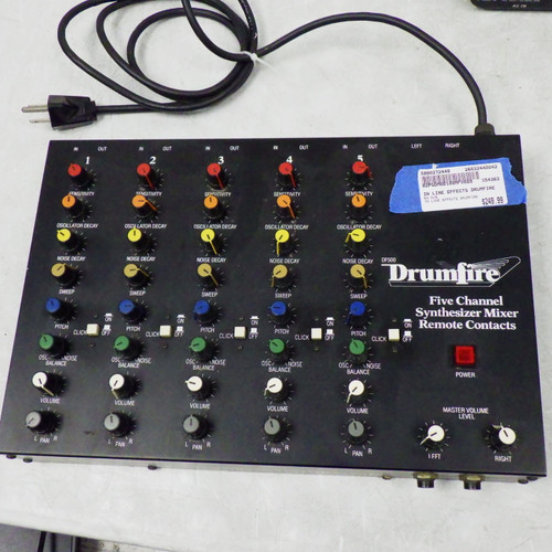 Vist Large View of Product Image Which is Used IN LINE EFFECTS DRUMFIRE Vintage Drum Machine
