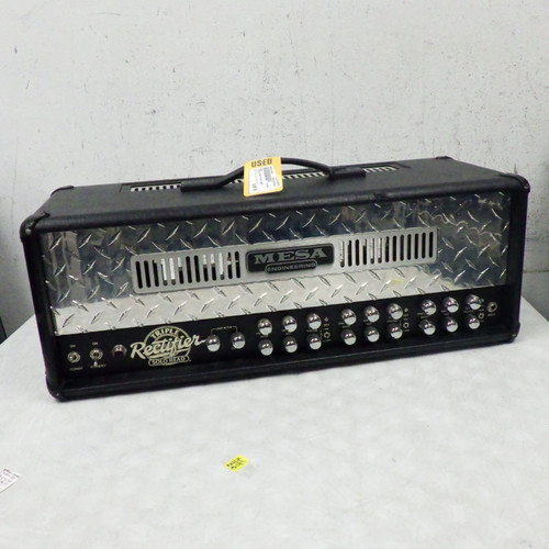 Vist Large View of Product Image Which is Used Mesa Triple Rectifier Head Tube Guitar Amplifier Head