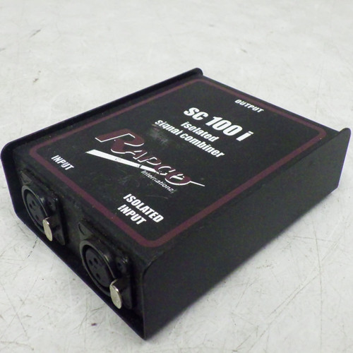 Vist Large View of Product Image Which is Used Rapco SC-100 I SIGNAL COMBINER Direct Box