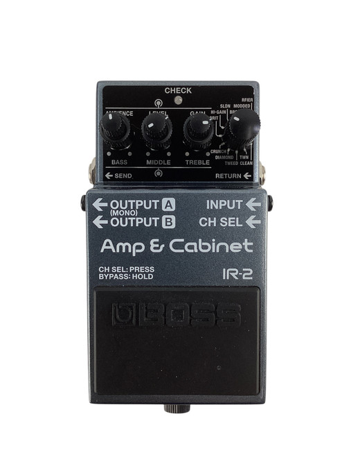Vist Large View of Product Image Which is Used Boss IR-2 Amp & Cabinet Pedal 