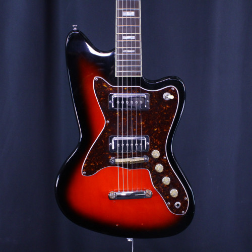 Vist Large View of Product Image Which is Used Silvertone 1478 REISSUE - BRIDGE MOD Electric Guitar Cherry Sunburst 6-String