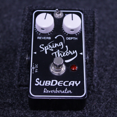 Vist Large View of Product Image Which is Used Subdecay SPRING THEORY REVERBERATOR PEDAL Reverb Pedal