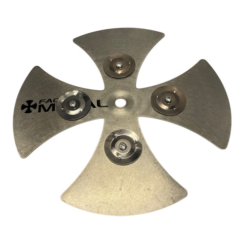 Vist Large View of Product Image Which is Used Factory Metal 10 Cross Crasherz Fx Effects Cymbal 10"