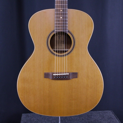 Vist Large View of Product Image Which is Used Teton STA105NT AUDITORIUM ACOUSTIC Solid Top Acoustic Guitar Natural