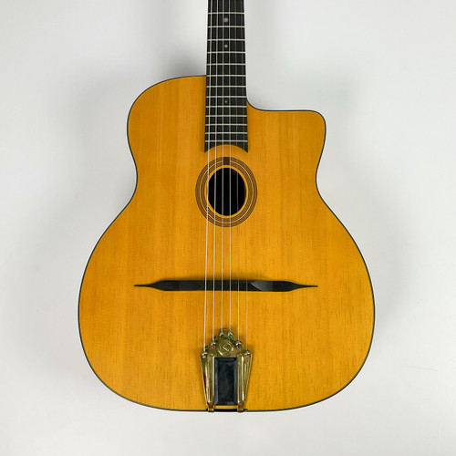 Vist Large View of Product Image Which is Used Cigano GJ-10 Petite Bouche Gypsy Jazz Guitar Wood