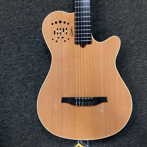 Vist Large View of Product Image Which is Used Godin MULTIAC GRAND CONCERT DLX Electric Guitar Natural 6-String