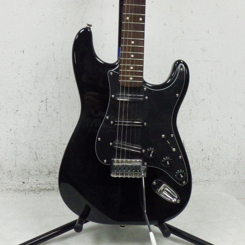 Vist Large View of Product Image Which is Used S-Style Partscaster S Type Electric Guitar Black 6-String