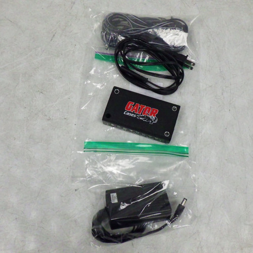 Vist Large View of Product Image Which is Used Gator GBUS-8 WITH CABLES Pedal Power Supply