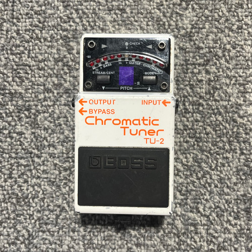 Vist Large View of Product Image Which is Used BOSS TU-2 CHROMATIC TUNER Guitar Pedal