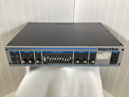Vist Large View of Product Image Which is Used Hartke HA2500 Bass Amplifier Head