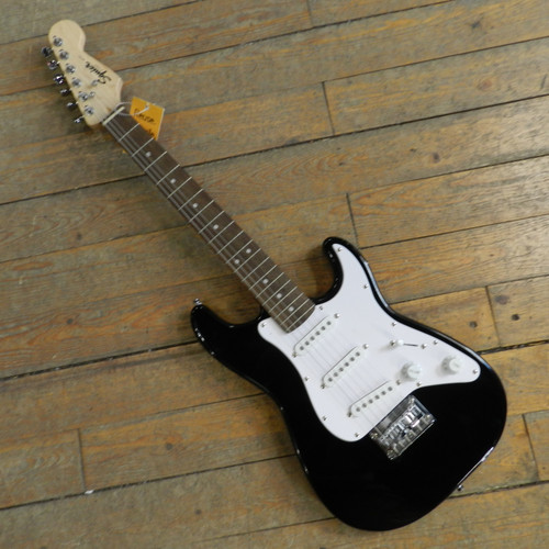 Vist Large View of Product Image Which is Used Squier STRAT MINI S Type Electric Guitar Black 6-String
