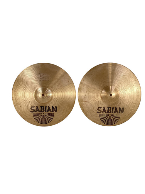 Vist Large View of Product Image Which is Used Sabian B8 Hi Hat Cymbals 14"