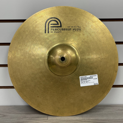 Vist Large View of Product Image Which is Used - Percussion Plus 14IN HI HATS - Hi Hat Cymbals 14"